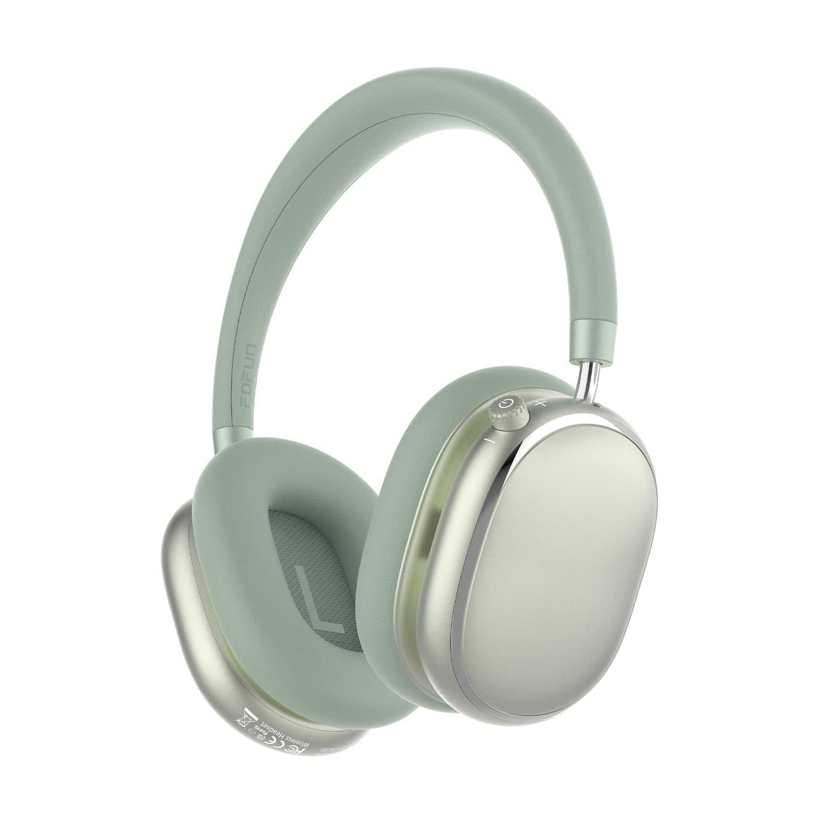 NC95 Hybrid Active Noise Cancelling Headphones with Knob Control, 120H Playtime Over Ear Headphones Wireless Bluetooth 6.0, App Control, Hi-Res Audio, Comfort Fit, Clear Calls for Travel/Workout
