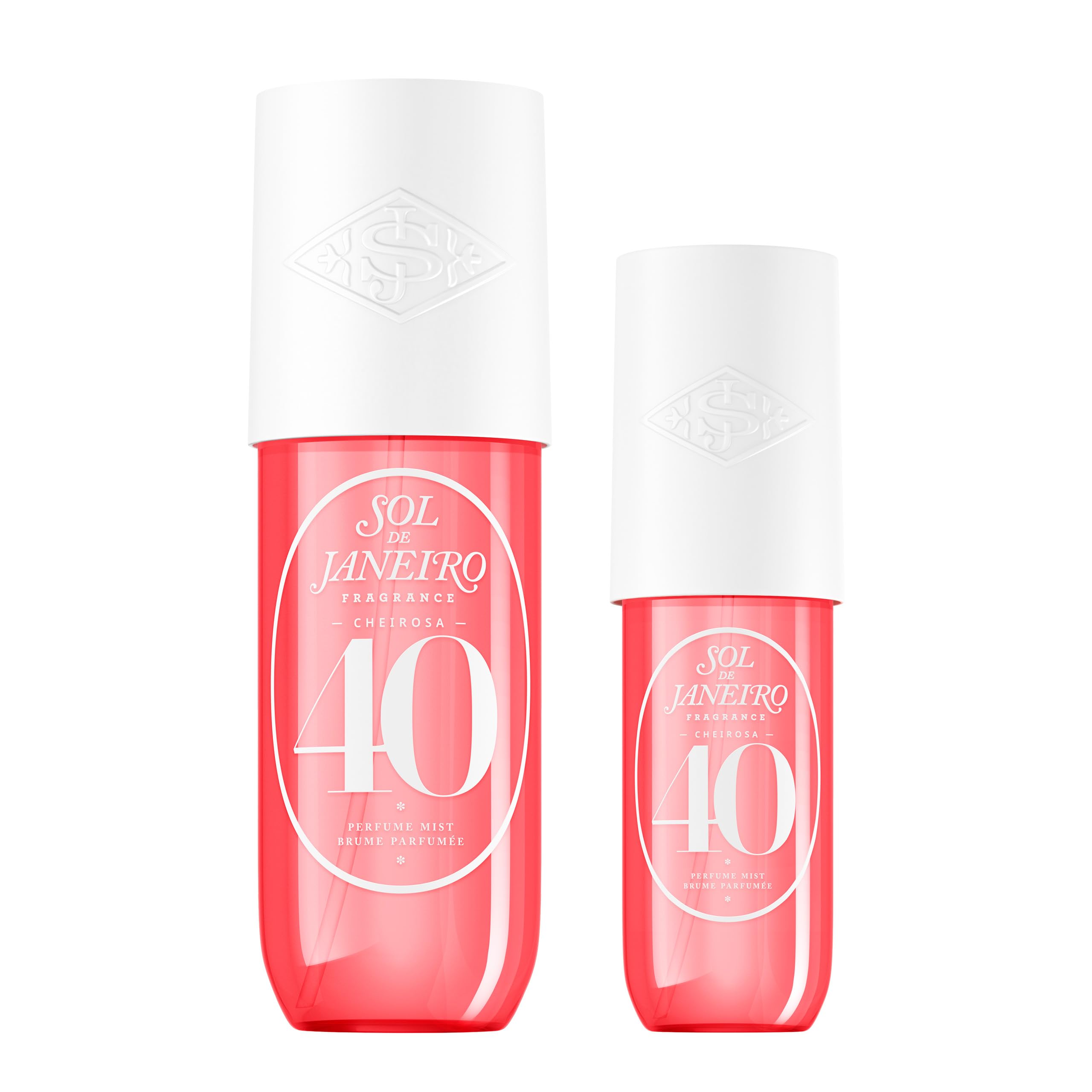 SOL DE JANEIRO Cheirosa Hair & Body Fragrance Mist Full Size and Travel Size Set - Home and Away Bundle - 8.1 & 3 fl oz Duo - Amazon Exclusive